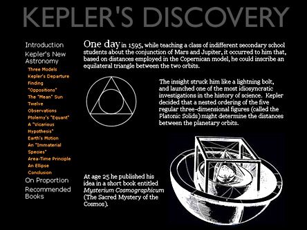 johannes kepler inventions and discoveries